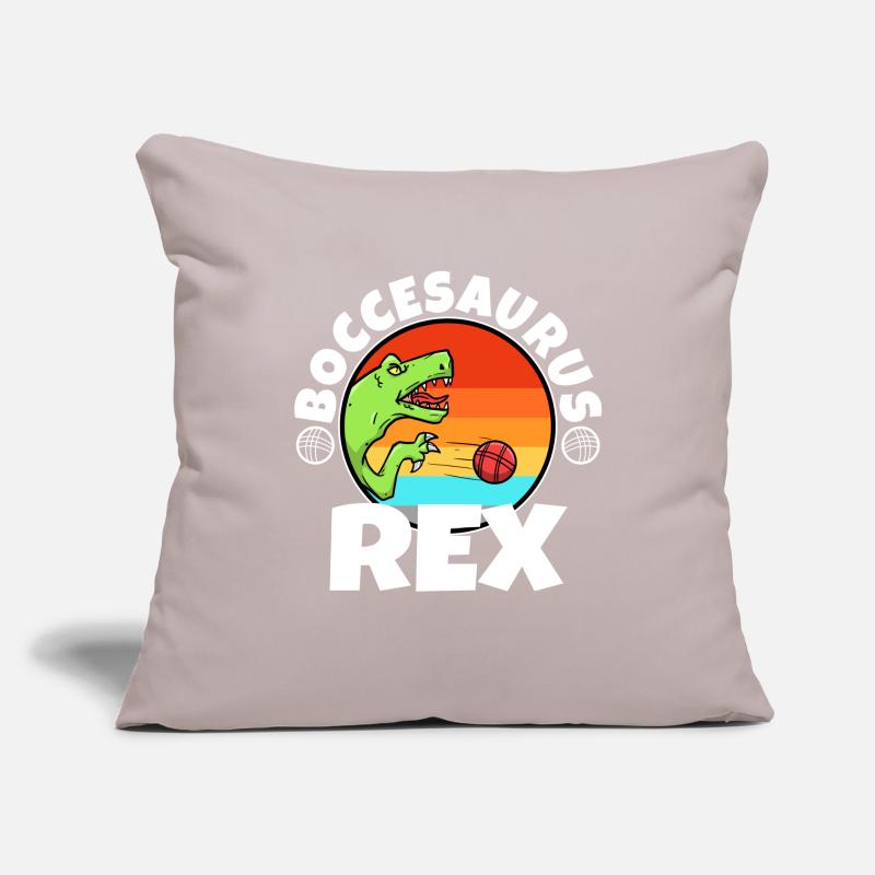 Boccesaurus Rex Sofa pillowcase 17,3'' x 17,3'' (45 x 45 cm)