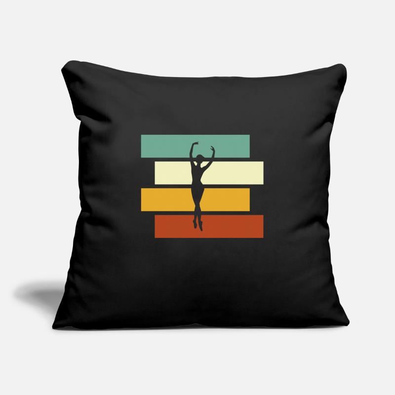 Dancing Retro Sofa pillowcase 17,3'' x 17,3'' (45 x 45 cm)