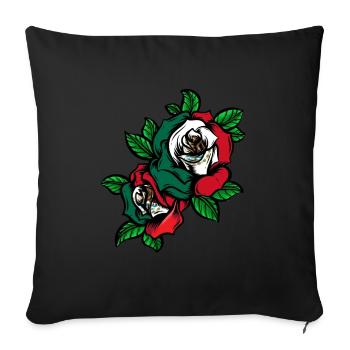 Cadeau de la nation mexicaine mexicaine - Housse de coussin décorative 45 x 45 cm - noir - Devant