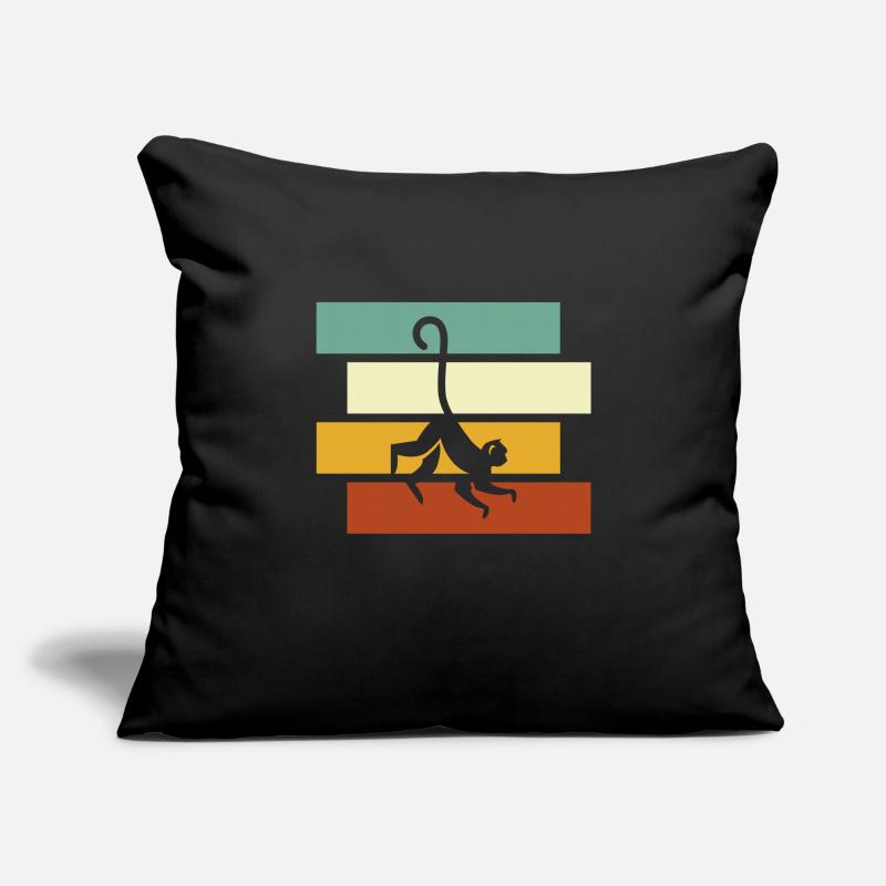 Monkey Retro Sofa pillowcase 17,3'' x 17,3'' (45 x 45 cm)