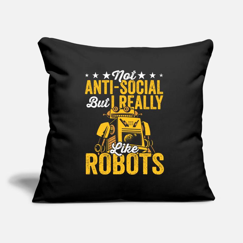 Robotics Lovers Like Robot Engineer Sofa pillowcase 17,3'' x 17,3'' (45 x 45 cm)