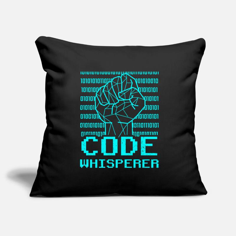 Code Whisperer Coding Coder Programmer Sofa pillowcase 17,3'' x 17,3'' (45 x 45 cm)
