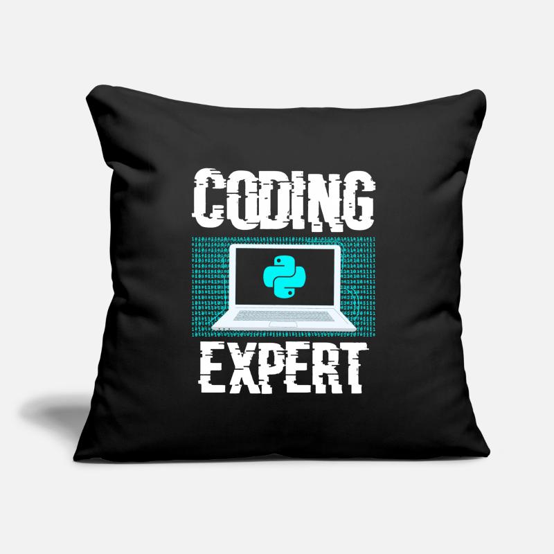 Coding Expert Coder Programming Programmer Sofa pillowcase 17,3'' x 17,3'' (45 x 45 cm)