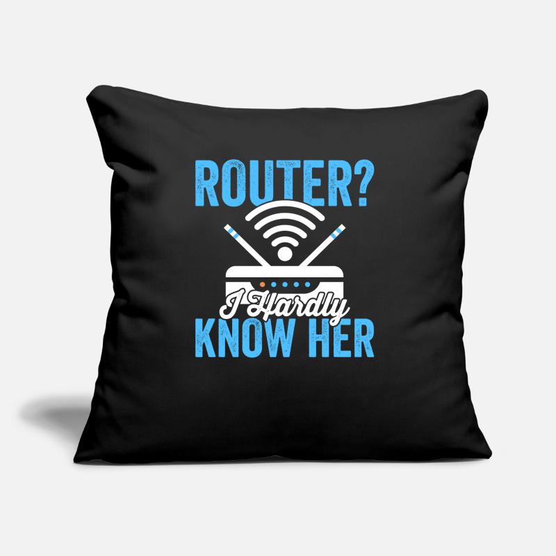 Network Technician Router Administrator Engineering Sofa pillowcase 17,3'' x 17,3'' (45 x 45 cm)