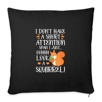 ADHD ADHD Attention Deficit Gift - Sofa pillowcase 17,3'' x 17,3'' (45 x 45 cm) - black - Front