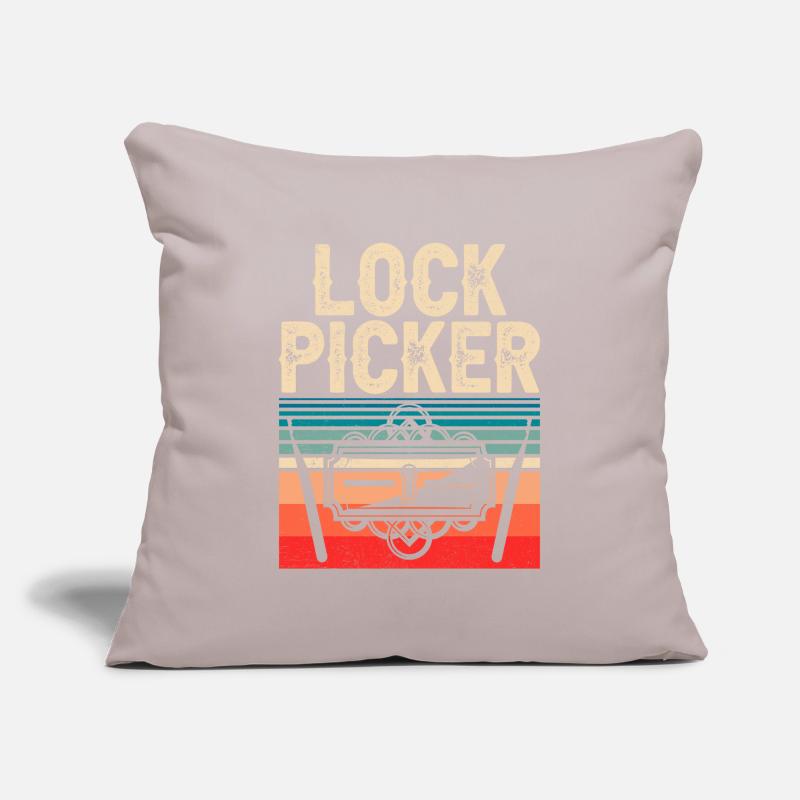 Schlossknacker Lock Picker Schloss Lock Picking Sofakissenbezug 45 x 45 cm