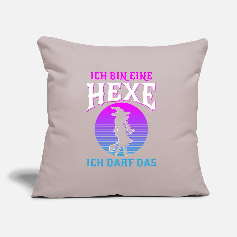 Ich Bin Eine Hexe Ich Darf Das Sofakissenbezug 45 x 45 cm
