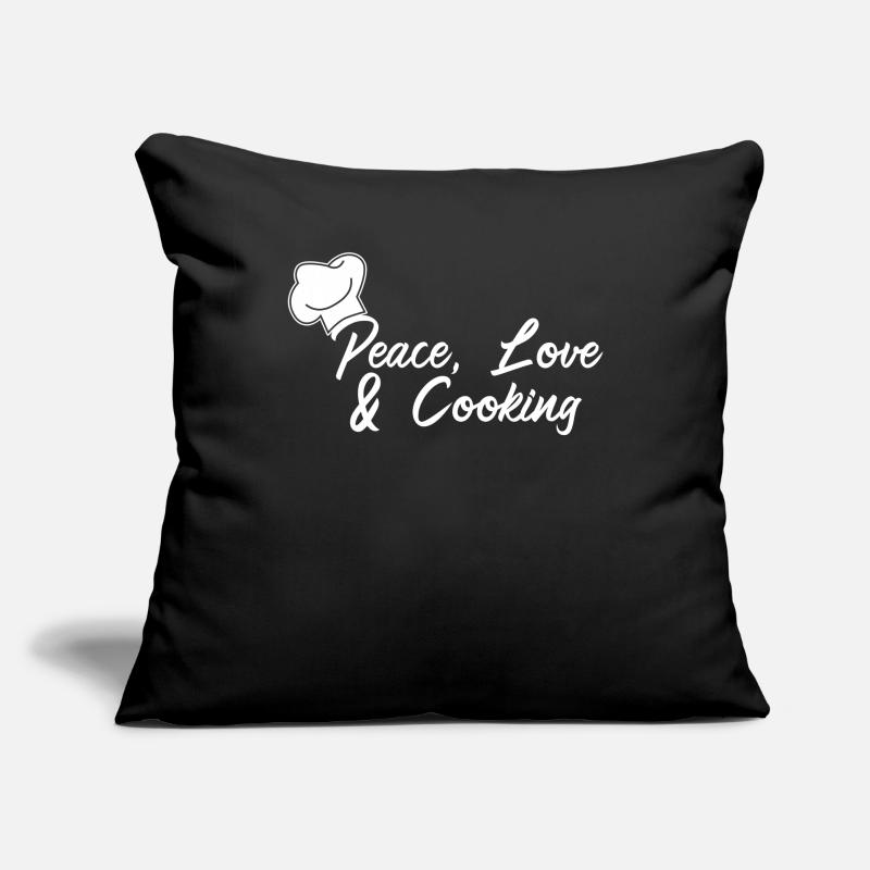 Chef's Hat Cooking Kitchen Chef Chef Sofa pillowcase 17,3'' x 17,3'' (45 x 45 cm)