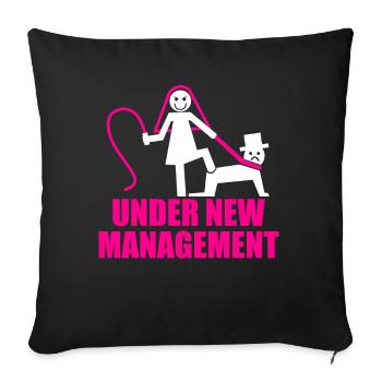 Bachelor party rumbling bachelor party - Sofa pillowcase 17,3'' x 17,3'' (45 x 45 cm) - black - Front
