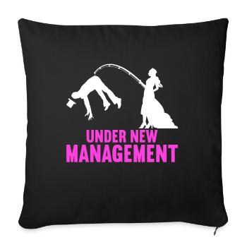 Bachelor party rumbling bachelor party - Sofa pillowcase 17,3'' x 17,3'' (45 x 45 cm) - black - Front