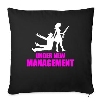 Bachelor party rumbling bachelor party - Sofa pillowcase 17,3'' x 17,3'' (45 x 45 cm) - black - Front