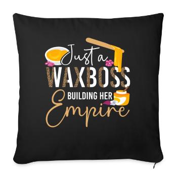 Cute Esthetician Skincare - Sofakissenbezug 45 x 45 cm - Schwarz - Vorne