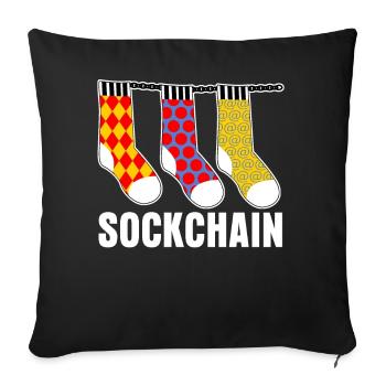 Admin Programmierer Computer - Sofakissenbezug 45 x 45 cm - Schwarz - Vorne