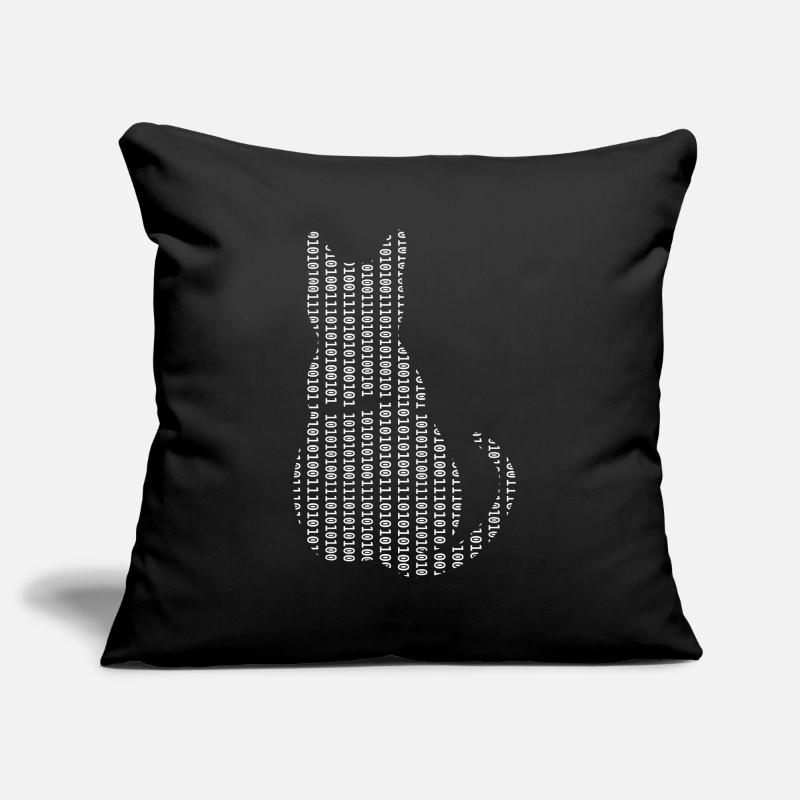Computer Scientist Cat Admin Programmer Sofa pillowcase 17,3'' x 17,3'' (45 x 45 cm)