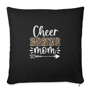 Cheerleader Cheerleading Sport Gymnastics Gift - Sofa pillowcase 17,3'' x 17,3'' (45 x 45 cm) - black - Front