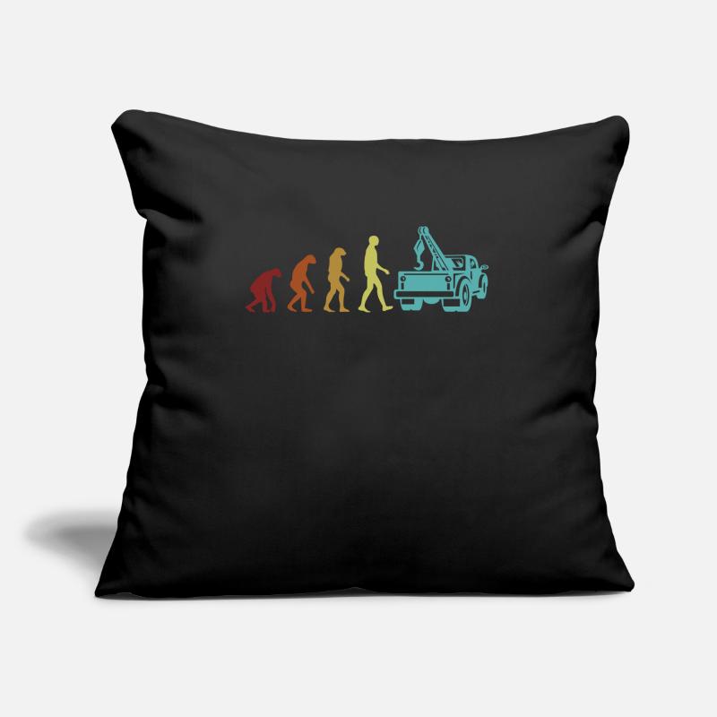Conducteur de dépanneuse Evolution Evolution Housse de coussin décorative 45 x 45 cm