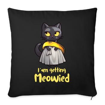 Bachelorette Party Women Bachelor Party JGA - Sofa pillowcase 17,3'' x 17,3'' (45 x 45 cm) - black - Front