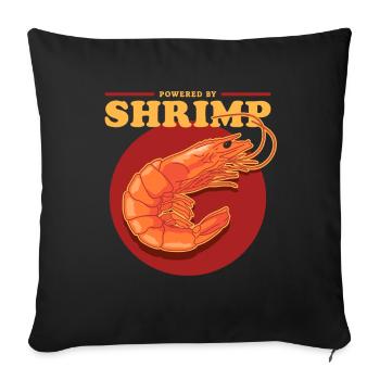Crab Shrimp Crab Lover Crab Gift - Sofa pillowcase 17,3'' x 17,3'' (45 x 45 cm) - black - Front