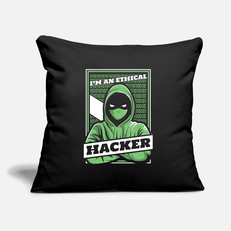 I'm An Ethical Hacker Social Engineering Phishing Sofa pillowcase 17,3'' x 17,3'' (45 x 45 cm)