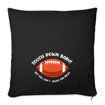We Are Going To Have A Baby Announcement - Sofa pillowcase 17,3'' x 17,3'' (45 x 45 cm) - black - Front
