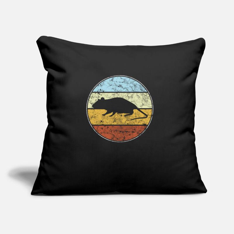 Mouse retro Sofa pillowcase 17,3'' x 17,3'' (45 x 45 cm)