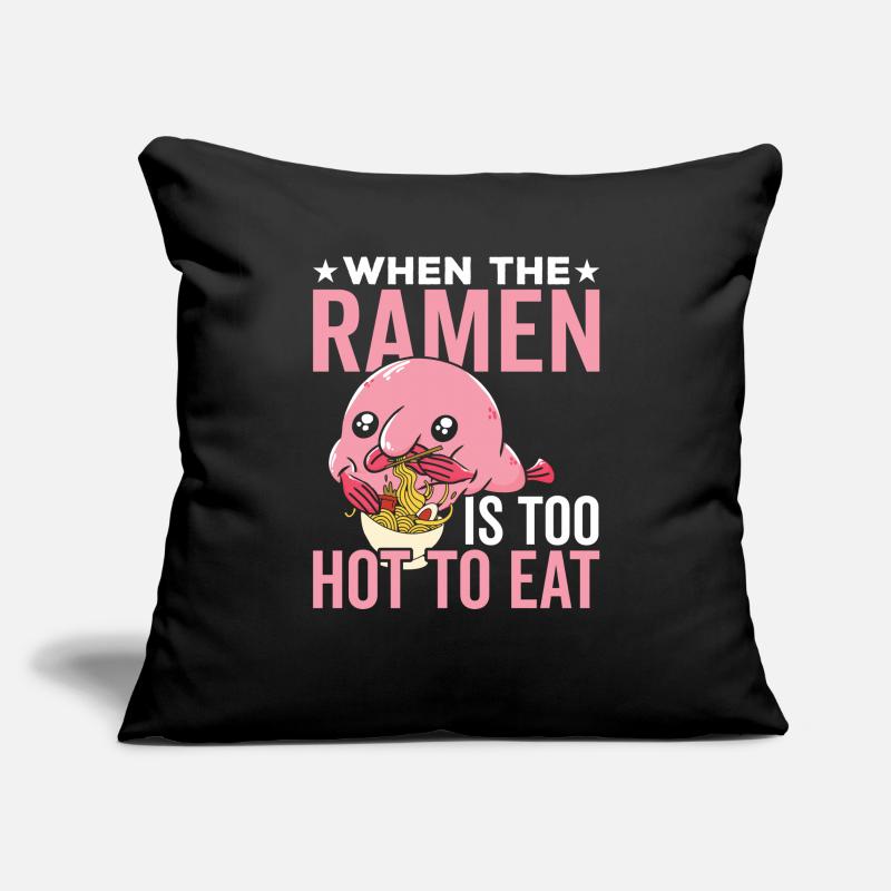 Propriétaire de Ramen-eater-blobfish Housse de coussin décorative 45 x 45 cm