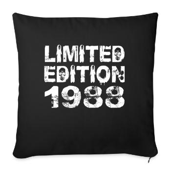 Édition Limitée 1988 Anniversaire 1988 Anniversaire - Housse de coussin décorative 45 x 45 cm - noir - Devant