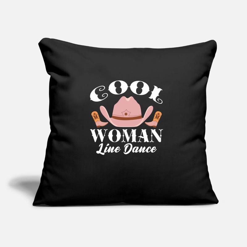 Linedance Country Line Dancer Linedancing Gift Sofa pillowcase 17,3'' x 17,3'' (45 x 45 cm)