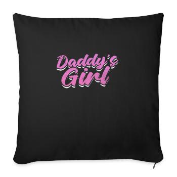 Sadomaso - Housse de coussin décorative 45 x 45 cm - noir - Devant