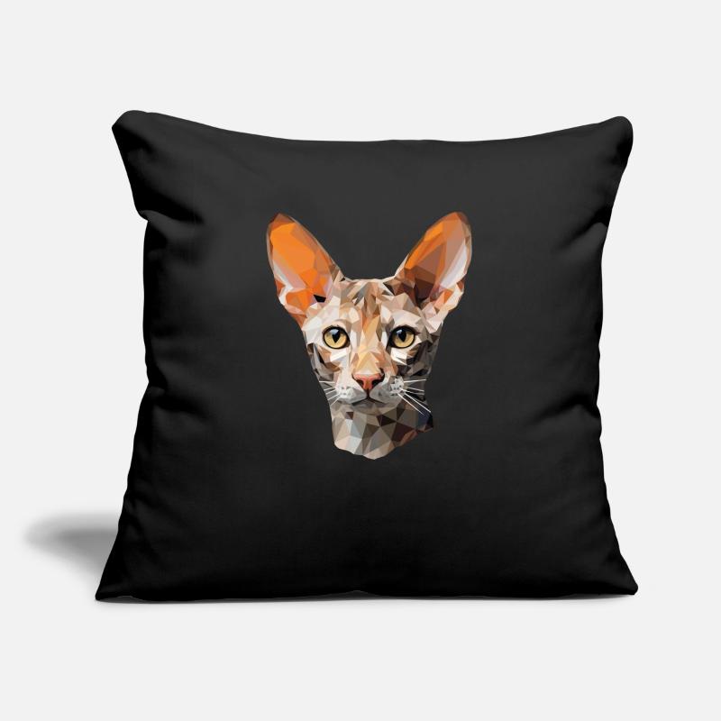 Cornish Rex Cat Sofa pillowcase 17,3'' x 17,3'' (45 x 45 cm)
