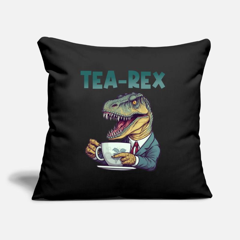 Tea lover tea tea drinker tea drinker Sofa pillowcase 17,3'' x 17,3'' (45 x 45 cm)