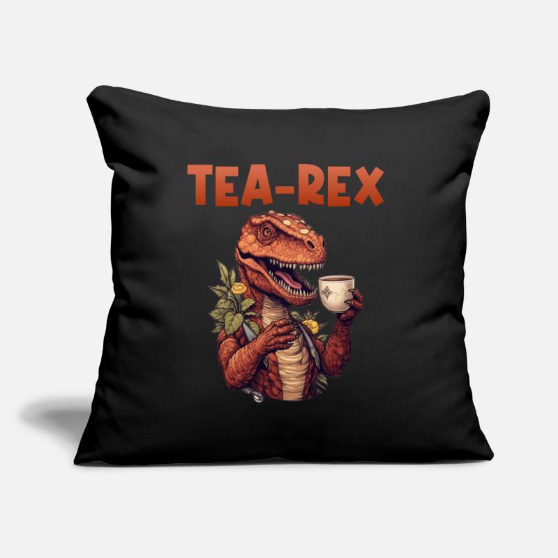 Tea lover tea tea drinker tea drinker Sofa pillowcase 17,3'' x 17,3'' (45 x 45 cm)