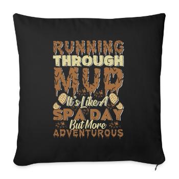 Perfect funny Race - Sofakissenbezug 45 x 45 cm - Schwarz - Vorne