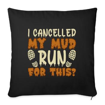 Perfect funny Race - Sofakissenbezug 45 x 45 cm - Schwarz - Vorne