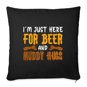 Perfect funny Race - Sofakissenbezug 45 x 45 cm - Schwarz - Vorne