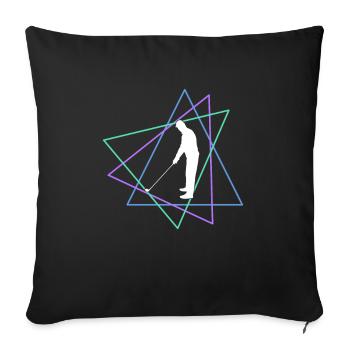 gulf - Sofa pillowcase 17,3'' x 17,3'' (45 x 45 cm) - black - Front