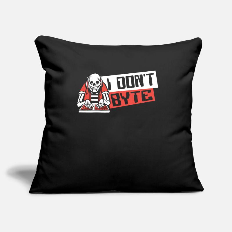 I Don't Byte Software Engineer Developer Coder Sofa pillowcase 17,3'' x 17,3'' (45 x 45 cm)
