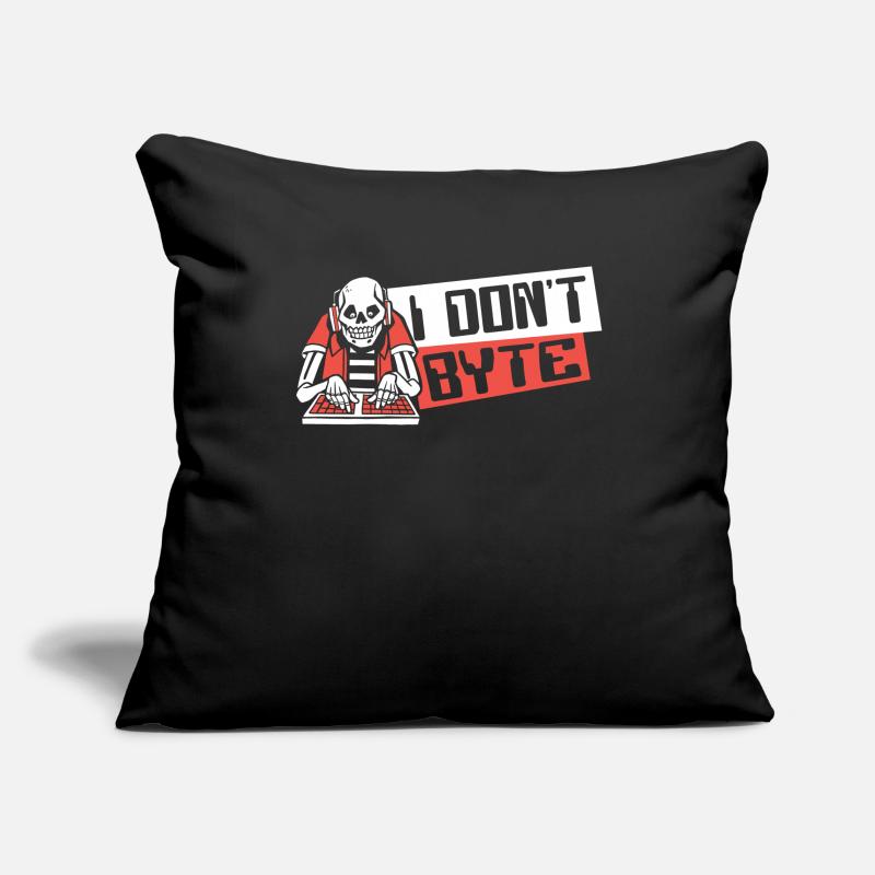 I Don't Byte Software Engineer Developer Coder Sofa pillowcase 17,3'' x 17,3'' (45 x 45 cm)