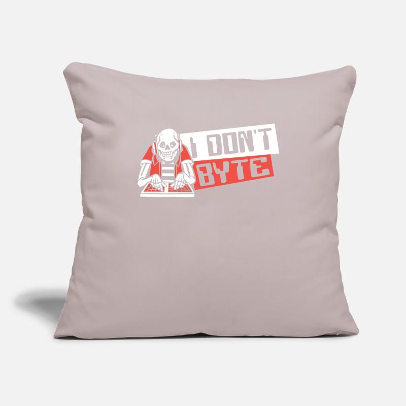 I Don't Byte Software Engineer Developer Coder Sofa pillowcase 17,3'' x 17,3'' (45 x 45 cm)