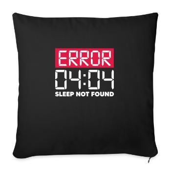 Hacker Coder Computerfreak Nerd Hacking Geschenk - Sofakissenbezug 45 x 45 cm - Schwarz - Vorne