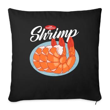 Crab Crab Lover Shrimp Crab Gift - Sofa pillowcase 17,3'' x 17,3'' (45 x 45 cm) - black - Front