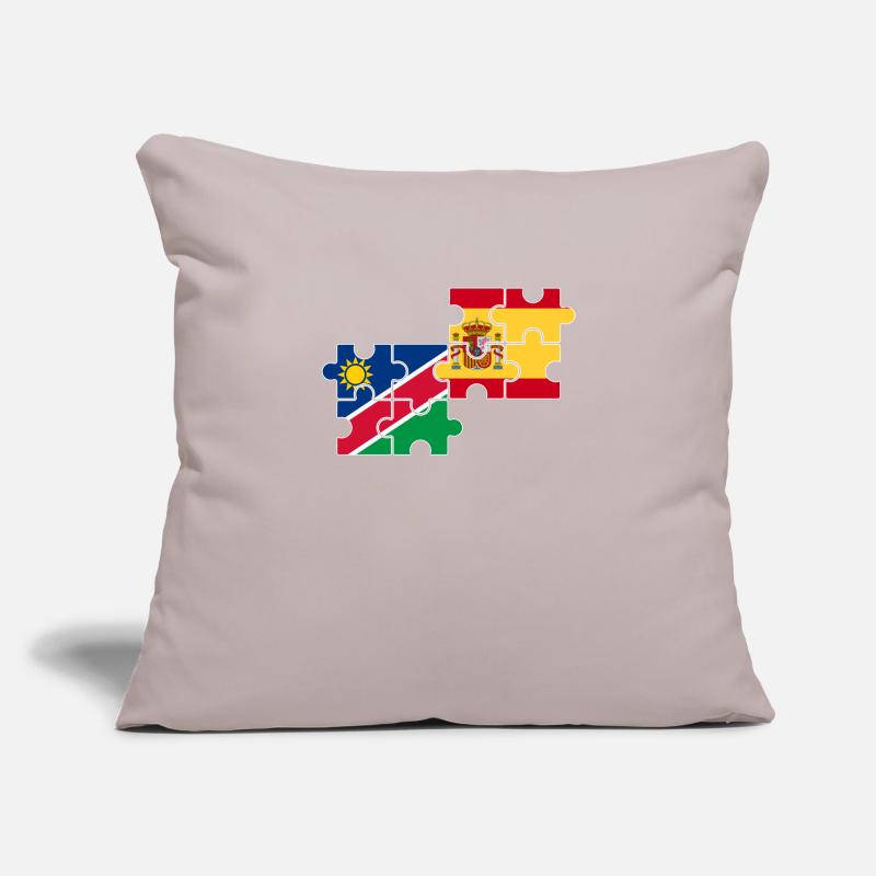 Namibia Spanien Flagge Spanisch Namibier Sofakissenbezug 45 x 45 cm