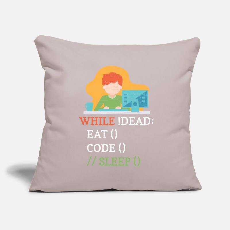 Programmierer Computer Informatiker Coder Sofakissenbezug 45 x 45 cm