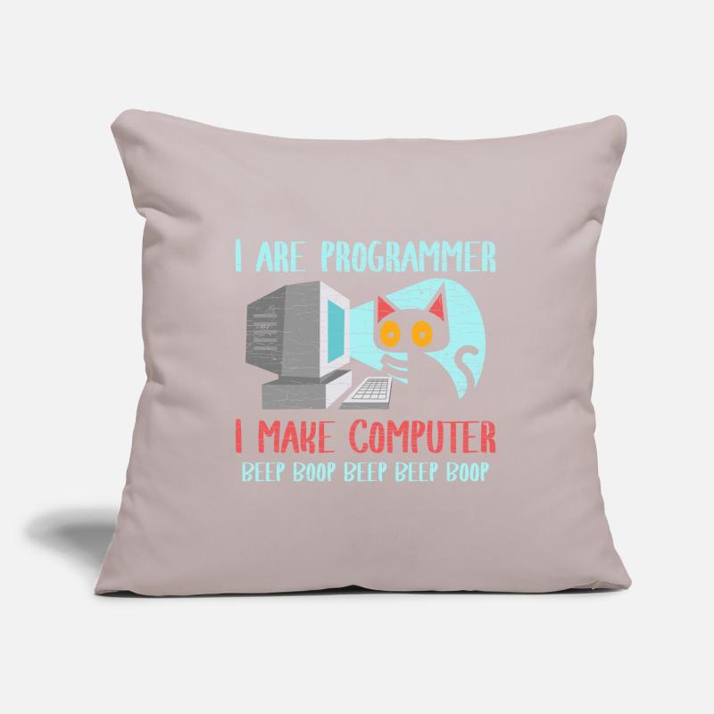 Programmierer Coder Sofakissenbezug 45 x 45 cm