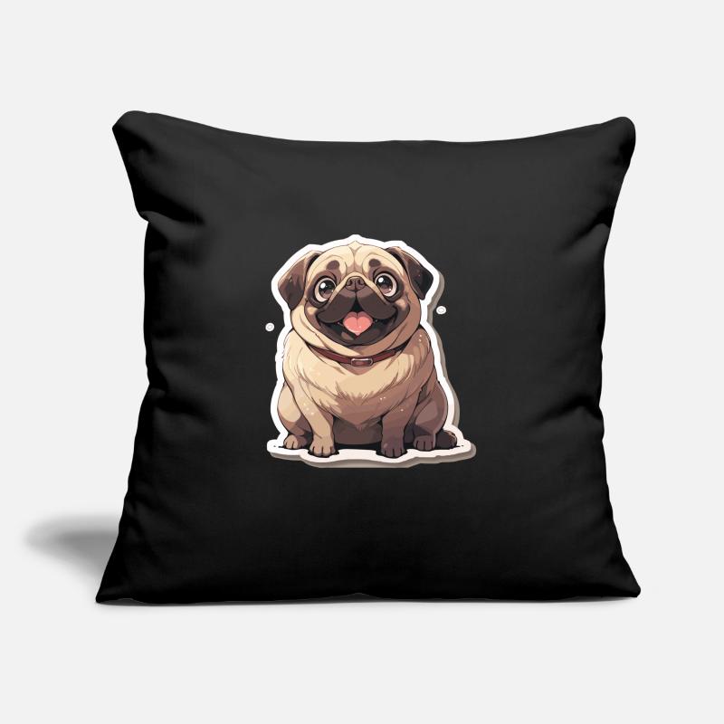 Mops Mops Hund Mops Geschenke Mops Liebhaber Sofakissenbezug 45 x 45 cm