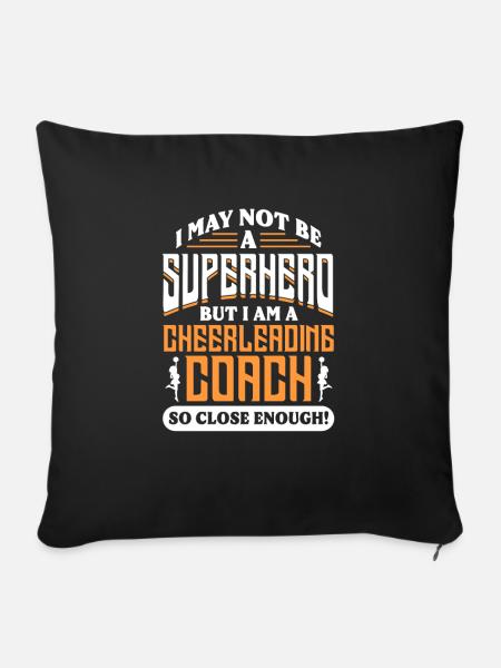 Cheerleader - Sofakissenbezug 45 x 45 cm - Schwarz