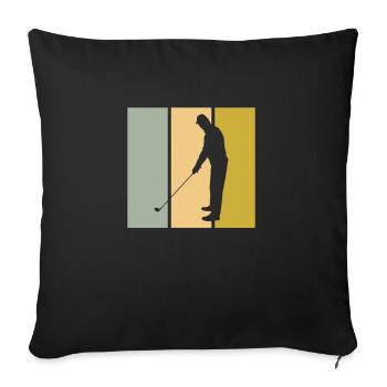 Gulf - Sofa pillowcase 17,3'' x 17,3'' (45 x 45 cm) - black - Front