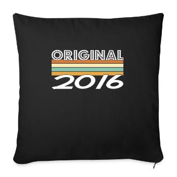 Edition Limitée 2016 - Housse de coussin décorative 45 x 45 cm - noir - Devant