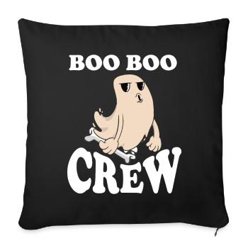 Ghost Boo Boo Crew - Housse de coussin décorative 45 x 45 cm - noir - Devant