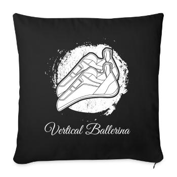 Bouldering Climbing Wall Climbing - Sofa pillowcase 17,3'' x 17,3'' (45 x 45 cm) - black - Front